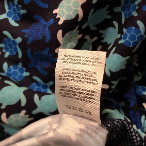 Trunks Surf and Swim Co. Brand Men’s Chevron Turtle Mesh Lined Trunks Size XL - Picture 11 of 12